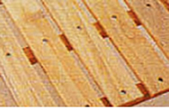 天然桐材使用のすのこ状床板